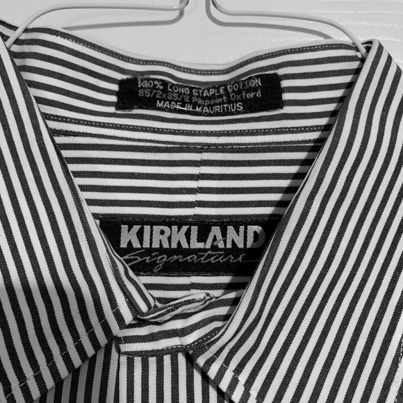 Kirkland Men's Long Sleeve Dress Shirts...Lot of 3 - Picture 11 of 13